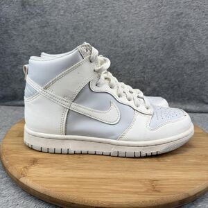 Nike Dunk High Shoes Boys Size 5Y White Basketball Sneakers DB2179-107